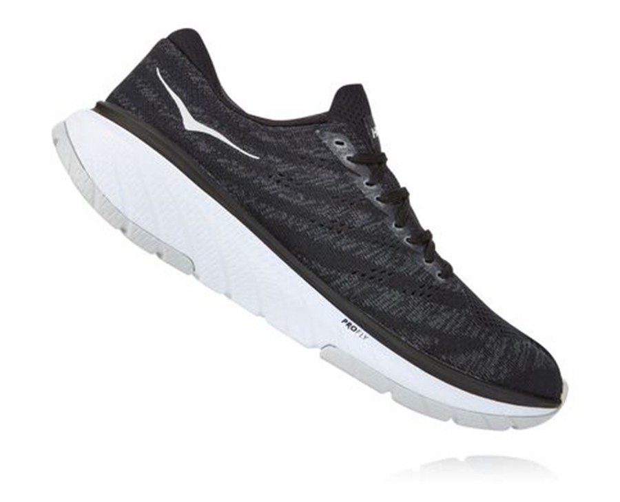 Zapatillas Running Hoka One One Hombre - Cavu 3 - Negras/Blancas - RBC763241